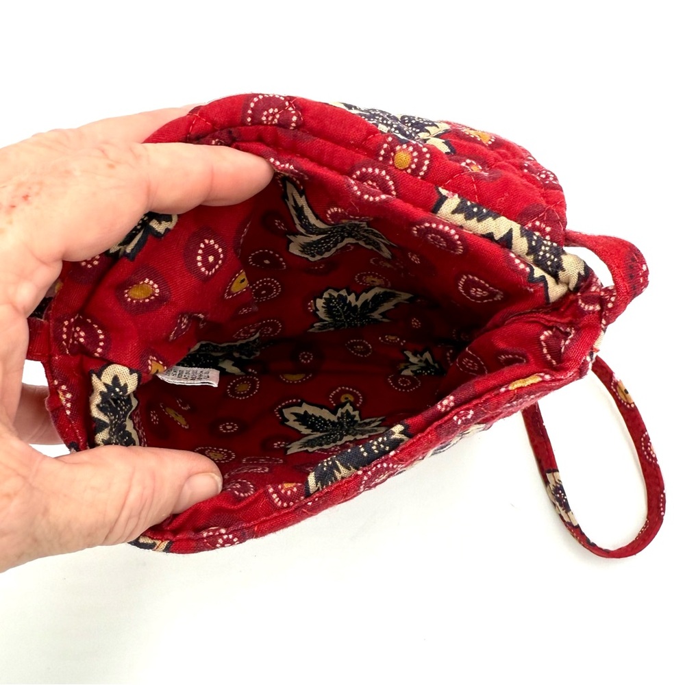 Vera Bradley Retired Red Coin Mini Hipster Crossbody Bag (BVB0001) - Picture 7 of 10